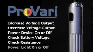 ProVari Variable Voltage Electronic Cigarette