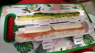 Делаем суши дома с помощью машинки / We do sushi at home with the help of machines