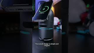 3-in-1 Charging + Music? Meet the Smart Rotating Wireless Charger You’ll Love #wirelesscharger