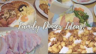 FAMILY DINNER IDEAS | HOME COOKED MEALS..