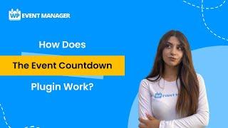 How does Event Countdown Plugin Work