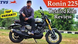 TVS Ronin 225 Top Variant Review | Dual Channel ABS!! Better than Hunter 350??