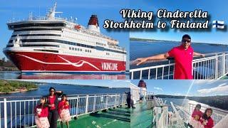 Viking Cinderella|Stockholm to Helsinki with Viking Line's |Viking Cinderella Inside|travel vlog