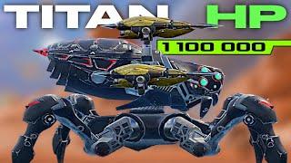 Invader Is Now A Titan... The Best Invader To Ever Exist - Record 1.1 Million HP | War Robots