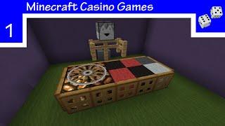 Minecraft Redstone Roulette! - Minecraft  Survival Friendly Casino Games Ep: 1