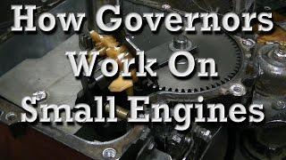 How Small Engine Governors Work (any governor setup)