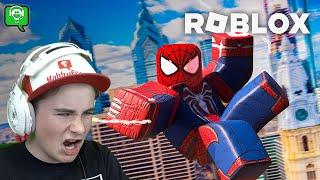 Spider-Man Fights Crime in Roblox on HobbyGaming