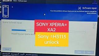 SONY XPERIA H3113 XA2 UNLOCK AND SOFTWARES FLASHING 2023