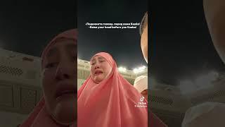 First time seeing Kaaba, emotional moments at Makkah #makkah #kaaba #foryou #haram #islamic #umrah