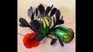 Мак из изолона. Часть 1. Пестик и тычинкиDIY Poppy flower craft