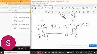 Alg 2 Mod 2 Sec 1 V1 Solve Linear Equations