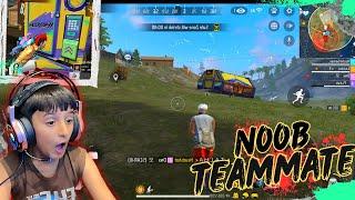 Mera Noobray Teammate | zero kill in BR Ranked FreeFire GamePlay | Intel i9 14900k