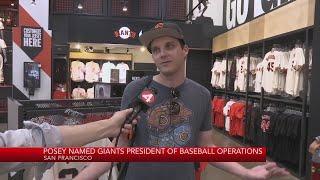 Giants fans react to Buster Posey being named President of Baseball Operations