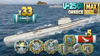 U-2501: Pro submarine player with big comeback - World of Warships