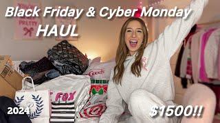 HUGE BLACK FRIDAY & CYBER MONDAY HAUL 2024 | $1500+