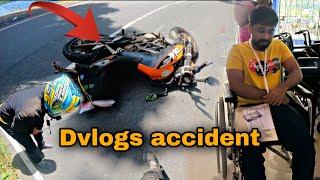 Dvlogs bike accident || trip പകുതിക്ക് വെച്ച് മുടങ്ങി||