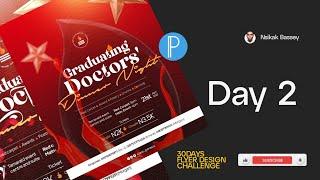 How to Design an Event Flyer in Pixellab | Pixellab Tutorial 2024