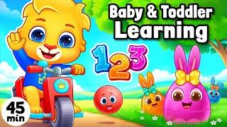 Baby Learning, Baby Songs, Toddler Learning Videos, Learn Numbers, Shapes, Colors, ABC With Lucas