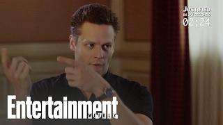 Jacob Pitts Recaps 'Justified In 30 Seconds' | Entertainment Weekly