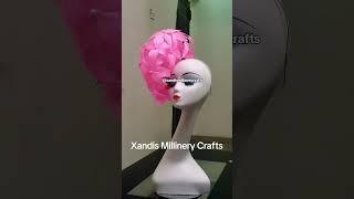 we're taking orders #fascinator  by #xandismillinerycrafts  #hats #headband #milliner  #howtomake