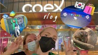 A DAY AT COEX MALL | Korea vlog  | Victoria Mable