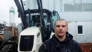 Подготовка к лету! Кондиционер в экскаватор погрузчик HIDROMEK 102 B.