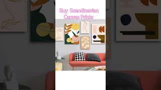 mybudgetart.com.au I Buy Scandinavian Canvas Prints #wallart #decor #viral #shorts #shortsvideo