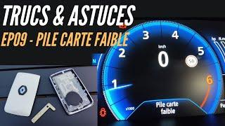 Astuces Renault - EP09 - Message pile carte faible