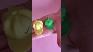 Polymer Clay Miniature Baseball Cap Tutorial | Easy Polymer Clay DIY #polymerclay #clay #diy #reels