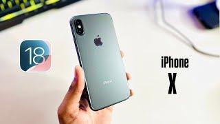 iPhone X New Update iOS 18 - How to update iPhone X on iOS 18