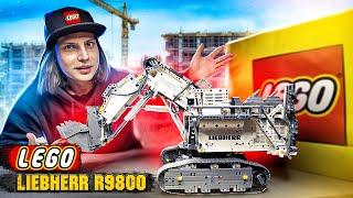 LEGO Technic 42100 Экскаватор Liebherr R 9800 | ОБЗОР И СБОРКА конструктора ЛЕГО!