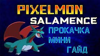 PIXELMON | 1.7.10 | 1.12.2 | Как прокачать покемона - Salamence!