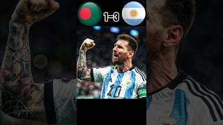 Bangladesh vs Argentina #messi #football #viralvideo #shorts