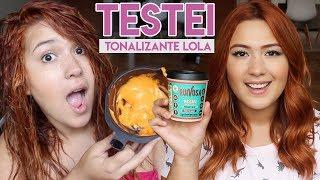 TESTEI: TONALIZANTE RUIVOSA LOLA COSMETICS RUIVO ACOBREADO