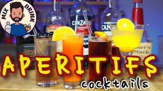 АПЕРИТИВ - Просто и Быстро, легкие коктейли под еду / Aperitifs cocktails Mix Drink