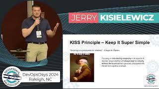 Jerry Kisielewicz DevOpsDays Raleigh 2024