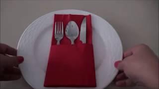 DIY: Napkin Folding {MadeByFate} #98