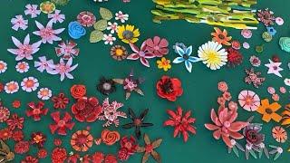 Fused Glass Flowers