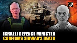 Israeli Defence Minister confirms Sinwar’s killing, calls on Gazans to free hostages and surrender