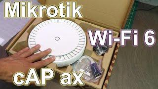 Test Mikrotik cAP ax - mój nowy główny access point z Wi-Fi 6