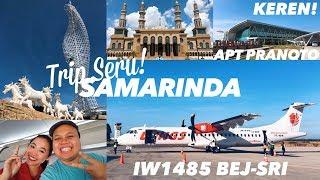 Wings Air IW1485 Ke Bandara Baru APT Pranoto + Melihat Indahnya Samarinda!