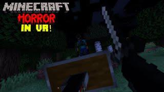 Surviving the Scariest Minecraft mods in VR!