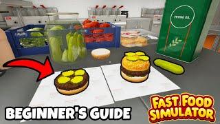 HOW TO TO CUT PICKLES IN FAST FOOD SIMULATOR