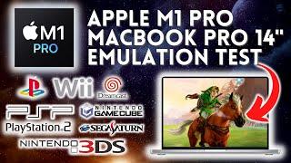 Emulation on the M1 Pro is GREAT! Full retro macOS gaming test (PCSX2, PPSSPP, Citra, Xemu)