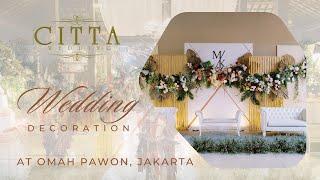 CITTA Wedding at Omah Pawon #wedding #Oemahpawon #Jakartawedding