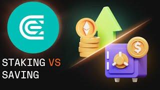 CEX.IO APP : Difference Between Staking & Saving Crypto On CEX.IO Trading App | Make Money Online