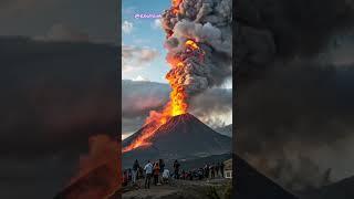 Volcanic eruption Wrath of nature   #volcanicisland #eruption