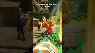 Genshin Archons Vs Jumping On This Boat Be Like| #genshinimpact