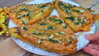 Zucchini is tastier than meat, they are so delicious that you want to eat every day! Quick and easy