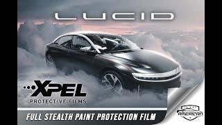 Lucid Air Dream Edition Full Xpel Stealth Wrap